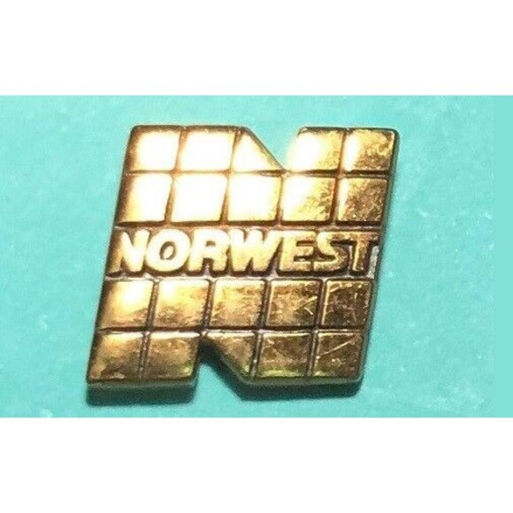 Norwest Bank Tie-tack/Pin, marked ,May 1983 Jostens - Picture 1 of 4